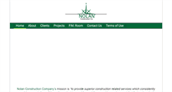 Desktop Screenshot of nolanconstruction.com